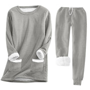Amandine Fontenay | Plush Fleece-Lined Lounge Set For Women