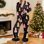 Cozy Yule | Snowman Print Christmas Pyjamas For Women