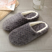 Tatum Lincroft | Plush Closed Toe Mule Slippers For Women