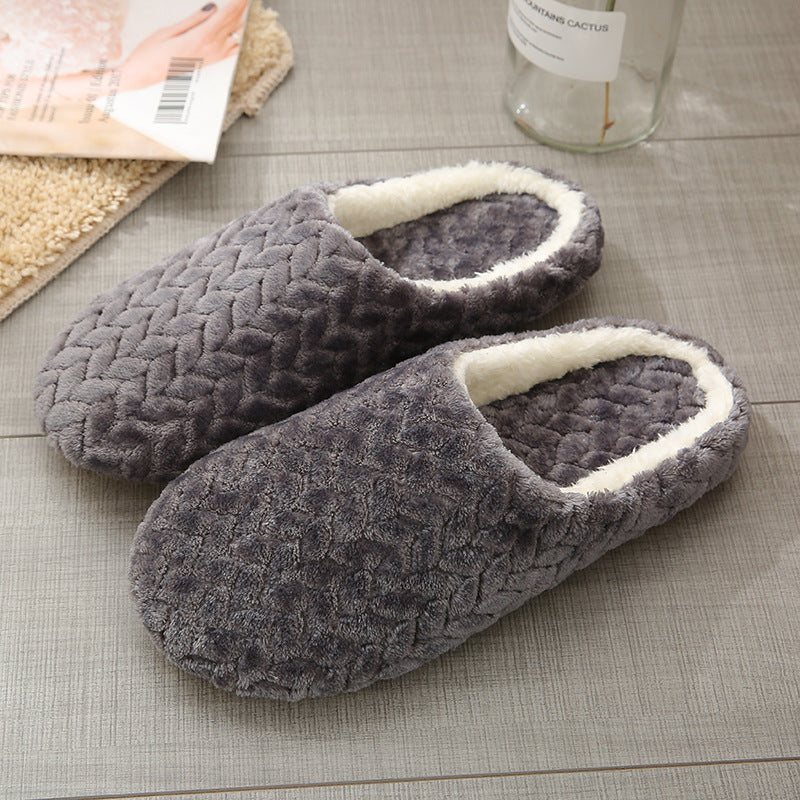 Tatum Lincroft | Plush Closed Toe Mule Slippers For Women