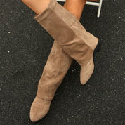 Bianca Ferrante | Knee-High Denim Cowboy Boot For Women