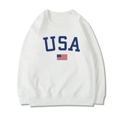 Preston Whitmore | USA Flag Graphic Sweatshirt Unisex