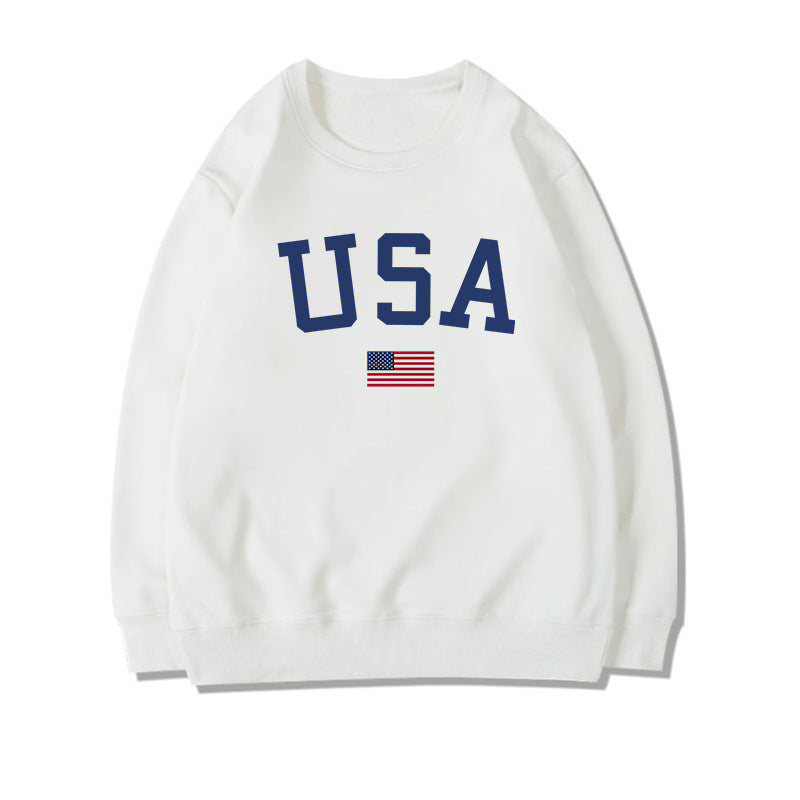 Preston Whitmore | USA Flag Graphic Sweatshirt Unisex