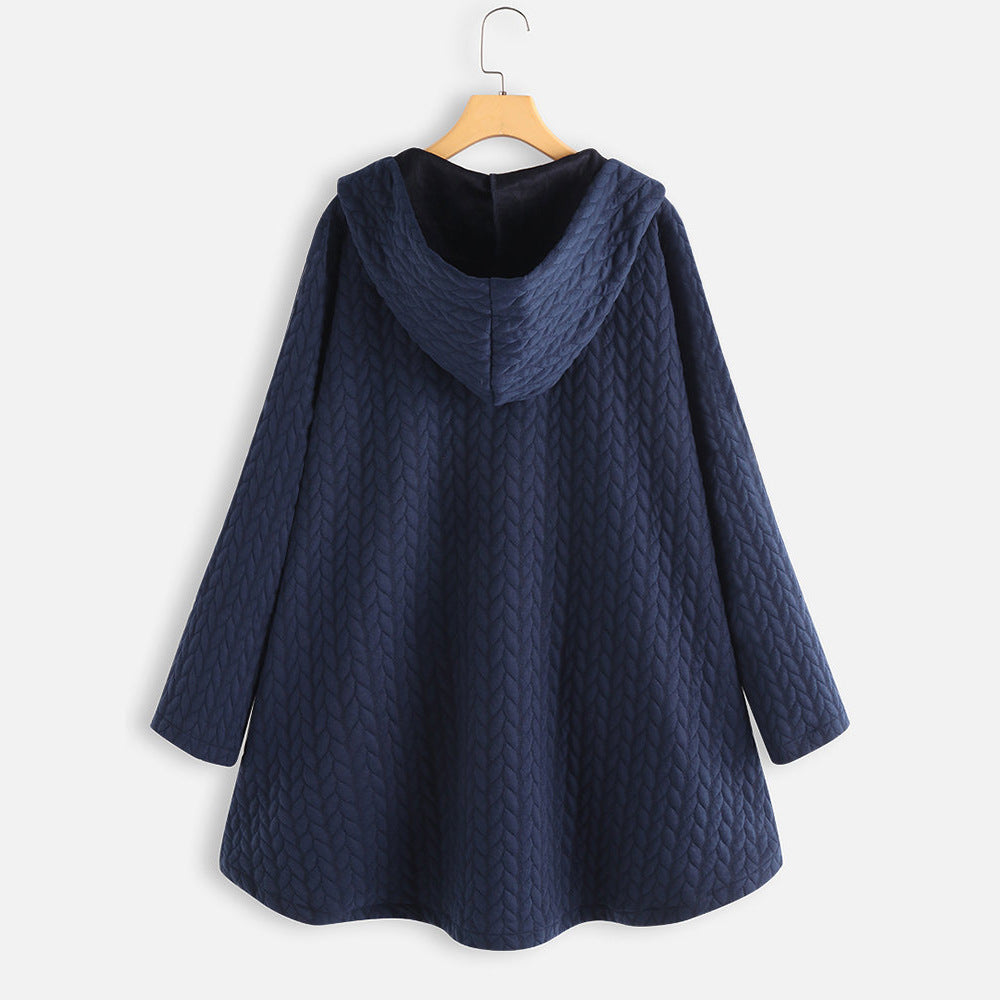 Eloise Bertrand | Quilted Hooded Long Parka For Women