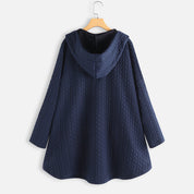 Eloise Bertrand | Quilted Hooded Long Parka For Women