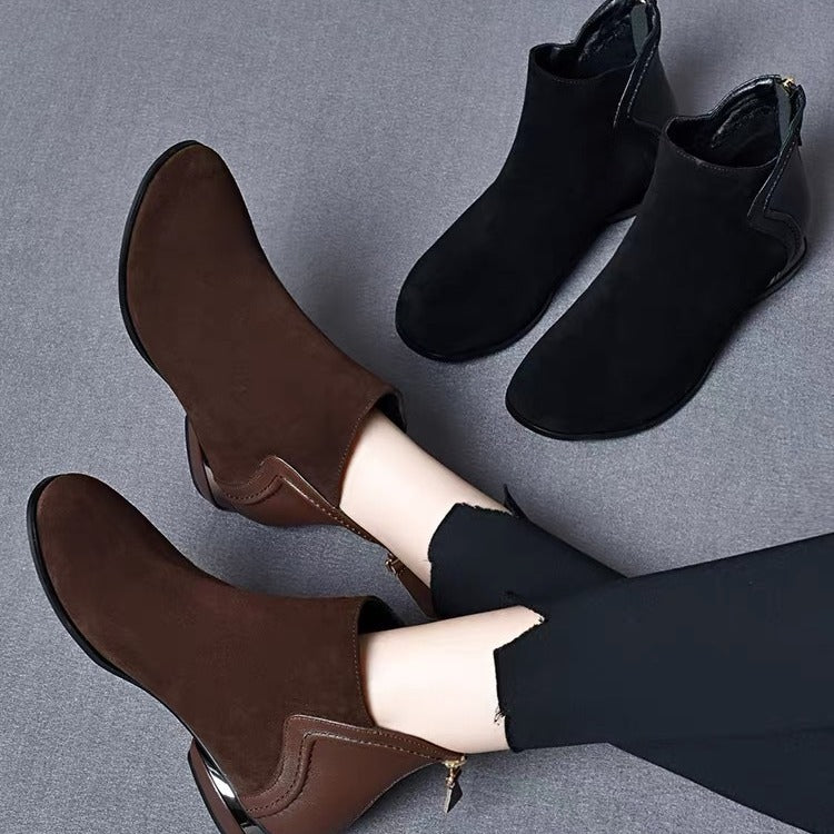 Isadora Fontanelli | Suede Chelsea Boots For Women