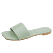 Adriana Bellucci | Daisy Flower Flat Slide Sandals For Women