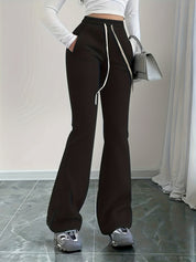 Mireille Auclair | High-Waist Flared Lounge Pants For Women
