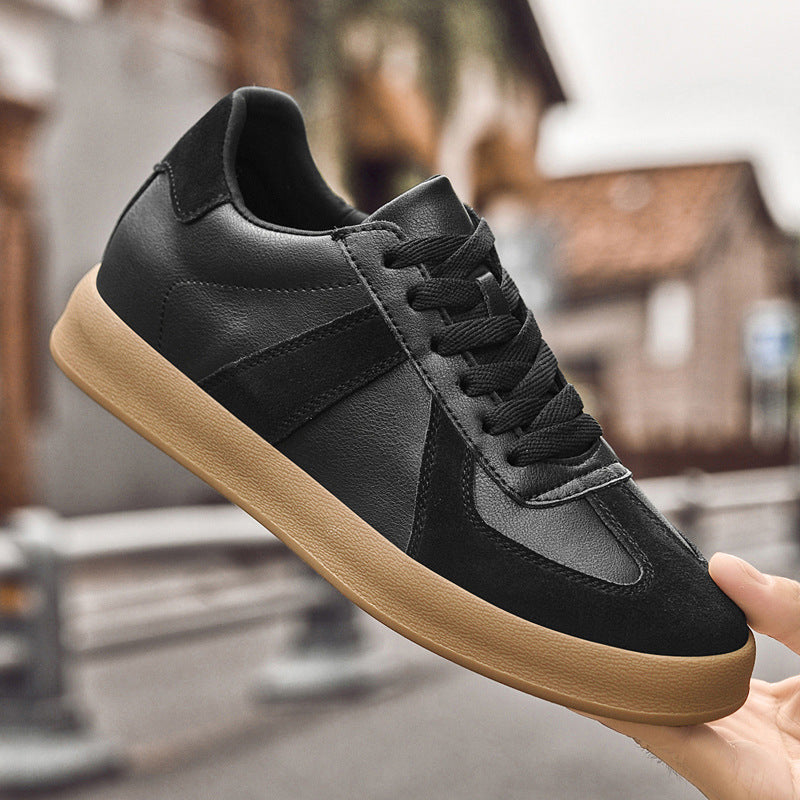 Julien Lacroix | Retro Colorblock Leather Sneakers For Men
