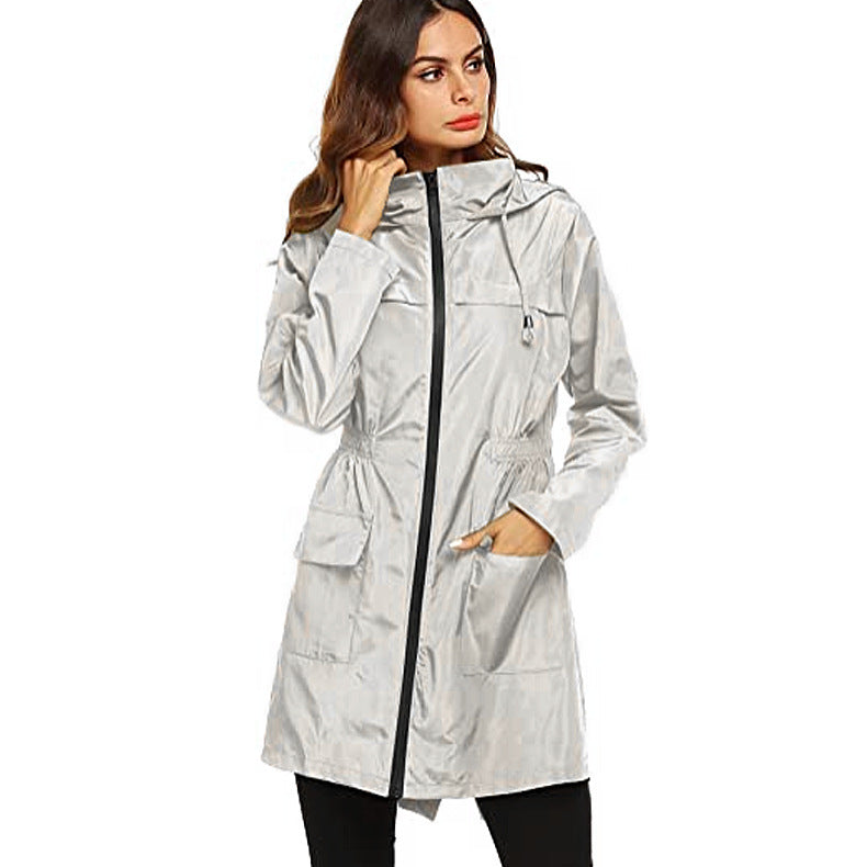 Serena Fairclough | Hooded Waterproof Rain Jacket For Women