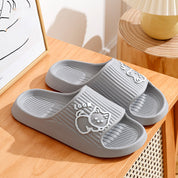 Margot Delacroix | Cozy Cat Platform Slide Slippers For Women