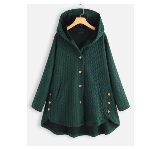 Eloise Bertrand | Quilted Hooded Long Parka For Women