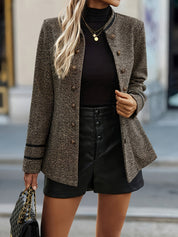 Marceline Ashgrove | Structured Tweed Work Jacket For Women
