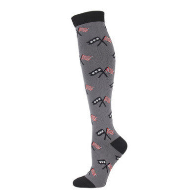 Sabine Duvernay | Stars And Stripes Veterans Day Knee High Sports Socks Unisex