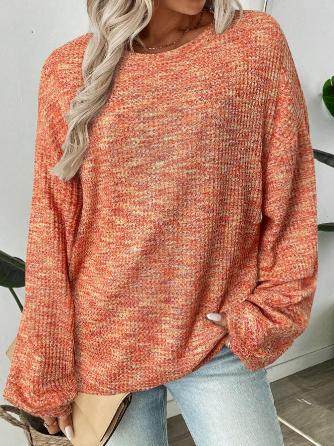 Marisela Thorne | Oversized Round Neck Knit Sweater For Women