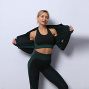 Gabriella Winslow | 3-Piece Seamless Activewear Set For Women