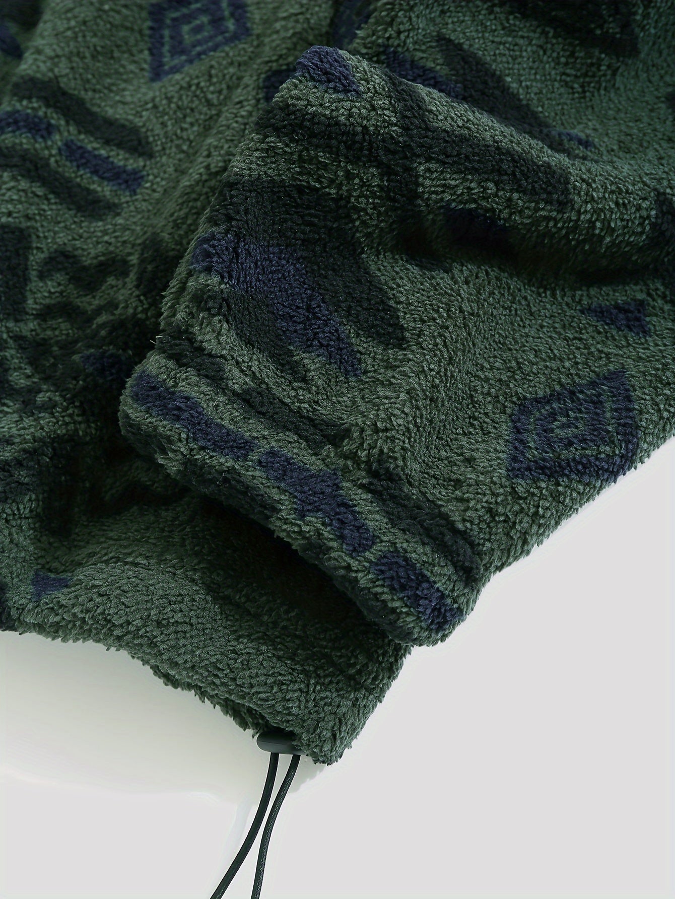 Mathieu Laroche | Patterned Fleece Mens Jacket