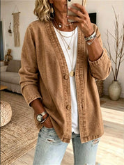 Danielle Westbrook | Casual Denim Cardigan Jacket For Women