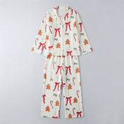 Beatrice Lavigne | Christmas Print Pajama Set For Women