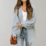 Fabienne Delorme | Relaxed Open-Front Cardigan For Women