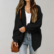 Fabienne Delorme | Relaxed Open-Front Cardigan For Women