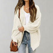 Fabienne Delorme | Relaxed Open-Front Cardigan For Women