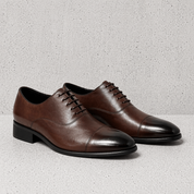 Alessandro Ricci | Luxury Oxford Leather Shoes For Men