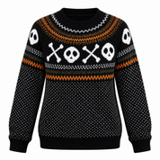 Count Midnight | Ghost Halloween Sweater For Women