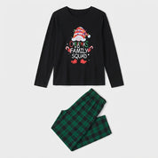 Cozy Frost | Black Gnome Print Christmas Pyjamas For Women