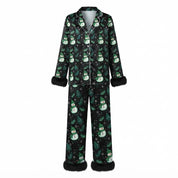 Cozy Yule | Snowman Print Christmas Pyjamas For Women
