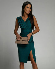 Eleanora Voss | Fitted Midi Dress For Women
