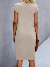 Adriana Fontwell | Ruched Midi Dress For Women