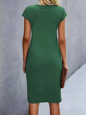 Adriana Fontwell | Ruched Midi Dress For Women