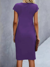 Adriana Fontwell | Ruched Midi Dress For Women