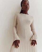 Eloise Harrington | Ribbed Knit Maxi Dress For Women