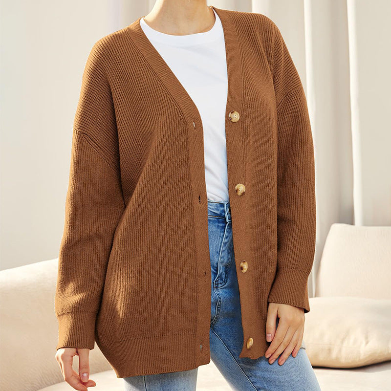Camille Laurent | Cozy Knit Cardigan For Women