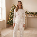 Bianca Lefèvre | Christmas Print Pajama Set For Women