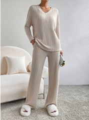 Chiara Rossellini | Soft Knit Lounge Set For Women
