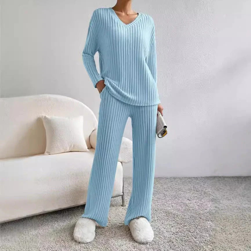 Chiara Rossellini | Soft Knit Lounge Set For Women