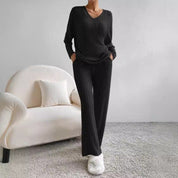 Chiara Rossellini | Soft Knit Lounge Set For Women