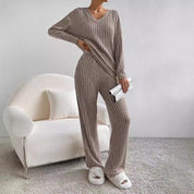 Chiara Rossellini | Soft Knit Lounge Set For Women