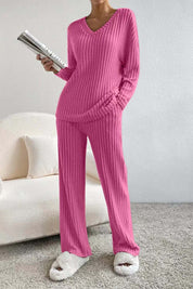 Chiara Rossellini | Soft Knit Lounge Set For Women