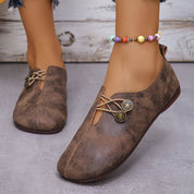 Nadine Elsworth | Black Orthopedic Flat Loafers For Women