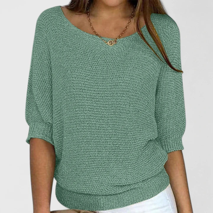 Renata Villiers | Relaxed Batwing Sweater For Women