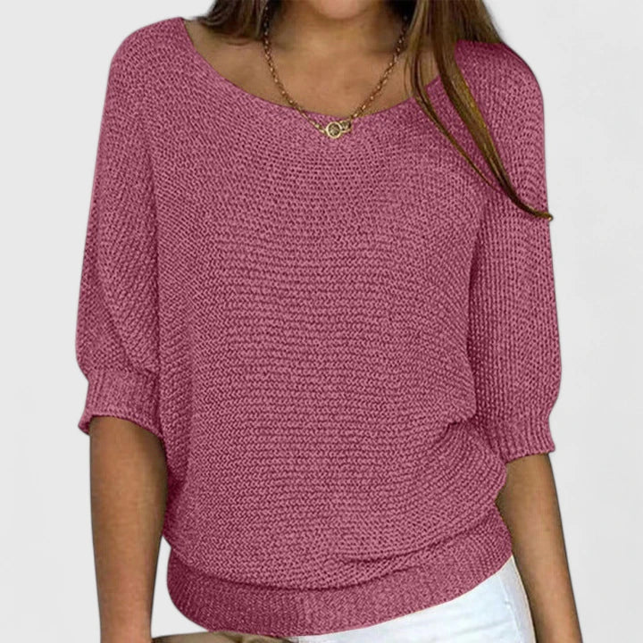Renata Villiers | Relaxed Batwing Sweater For Women