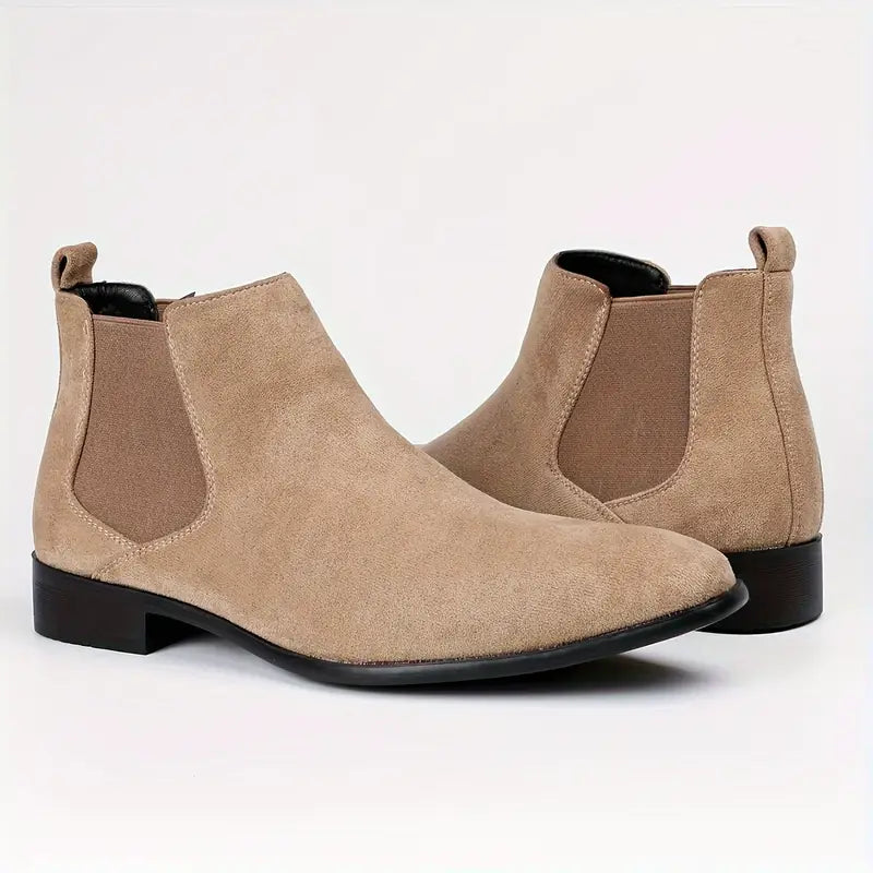 Giovanni Ricci | Luxury Suede Chelsea Boots For Women
