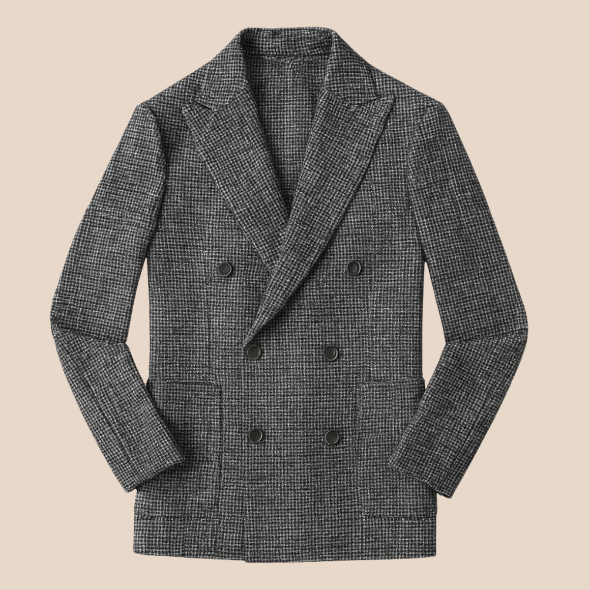 Sebastian Moreau | Double-Breasted Tailored Blazer For Men