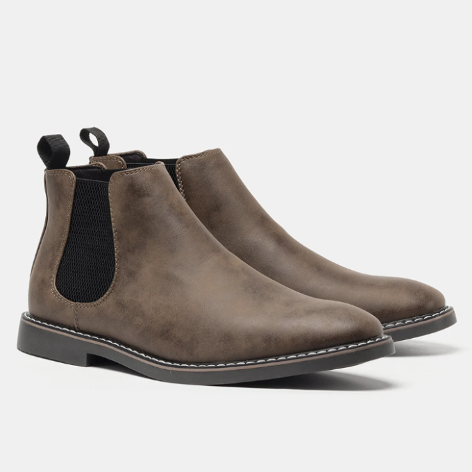 Lorenzo Vitale | Leather Chelsea Boots For Men
