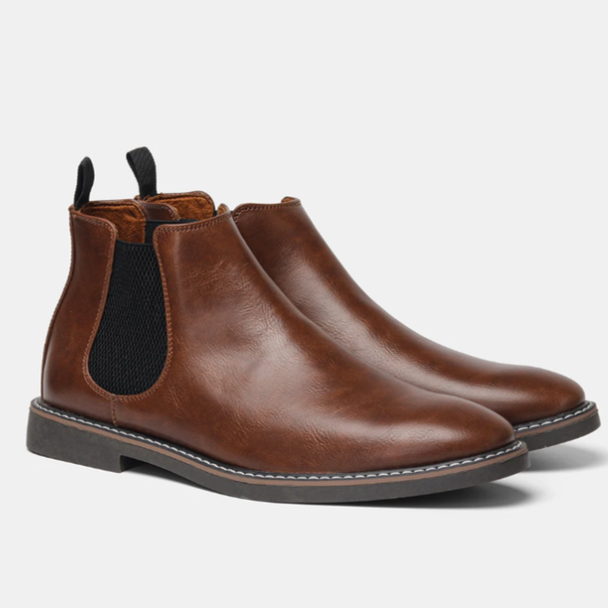 Lorenzo Vitale | Leather Chelsea Boots For Men