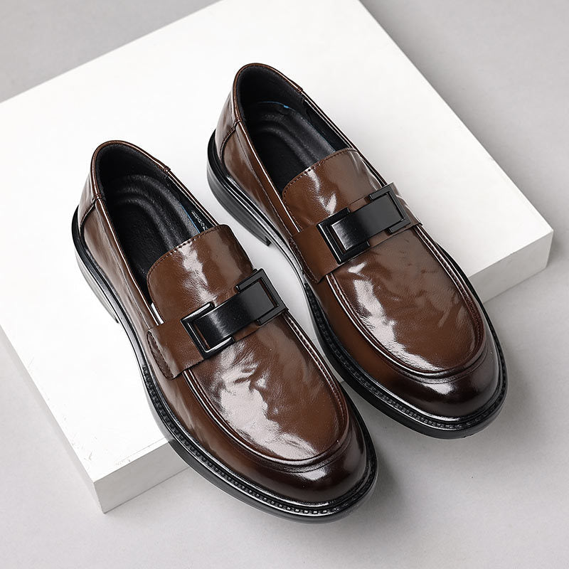 Marco Bellini | Patent Leather Loafers For Men